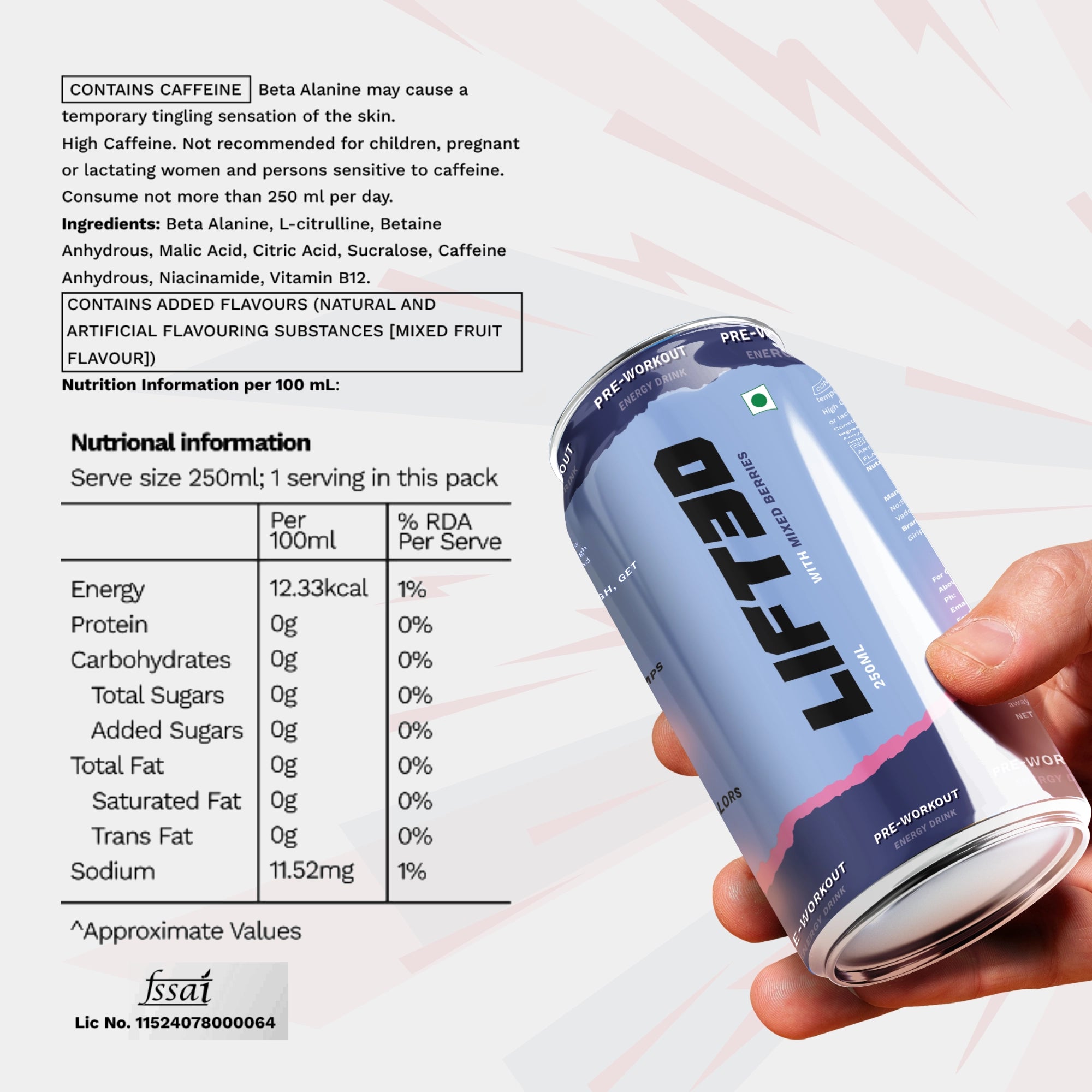 strongest rtd pre workout